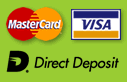 Mastercard Visa Direct Deposit