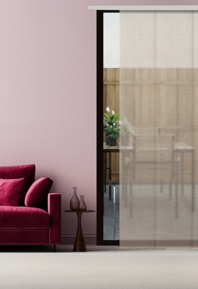 Orora FR - Textured Screen Panel Blinds