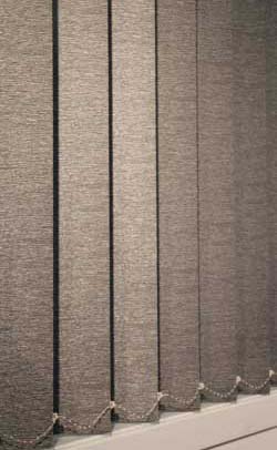 Balmoral - 90mm Textured Block Out Vertical Blinds