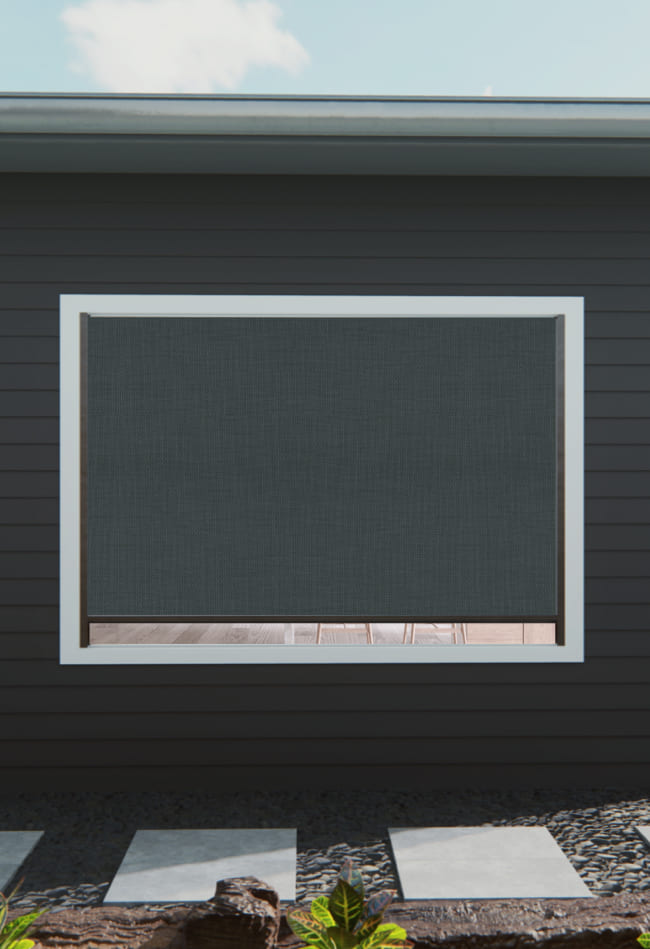 Side Channel Awning in Nightfall Blockout Screen