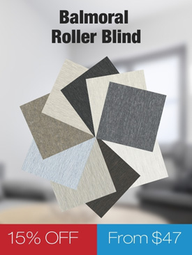 15% OFF Balmoral Textured Translucent Roller Blinds