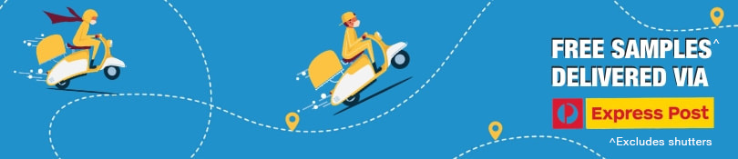 Free samples delivered via express post