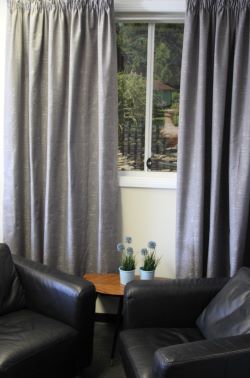Ellwood Lined Pencil Pleat Curtains - Dim Out